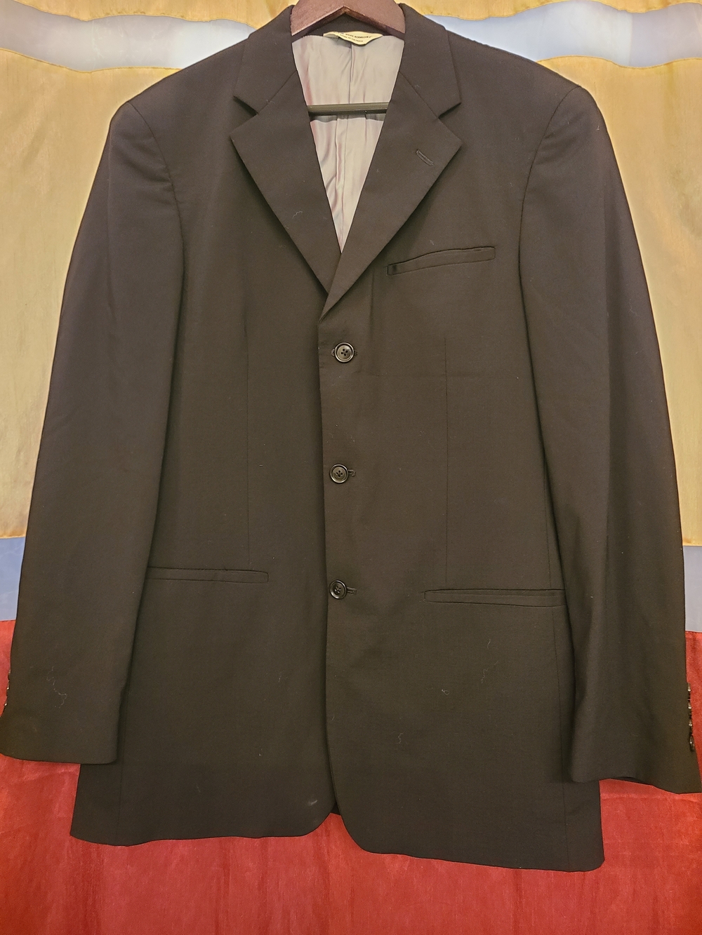 Wilke- Rodriguez Classic Black Men's Blazer - Timeless Formal Jacket